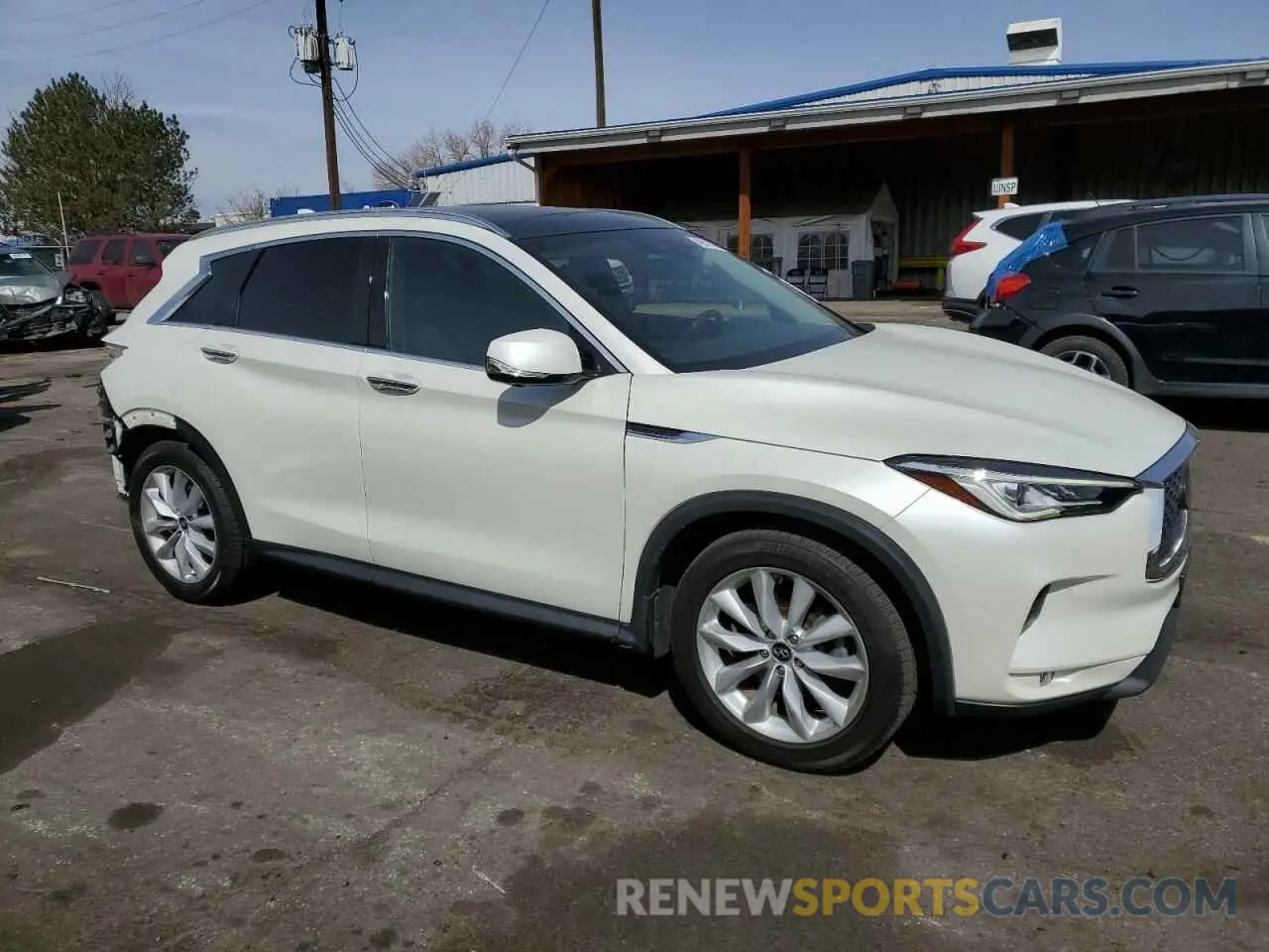 4 Фотография поврежденного автомобиля 3PCAJ5M32KF114587 INFINITI QX50 2019