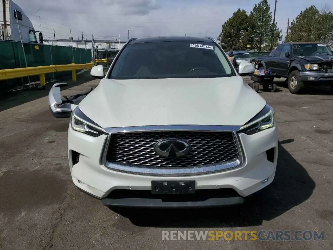 5 Фотография поврежденного автомобиля 3PCAJ5M32KF114587 INFINITI QX50 2019