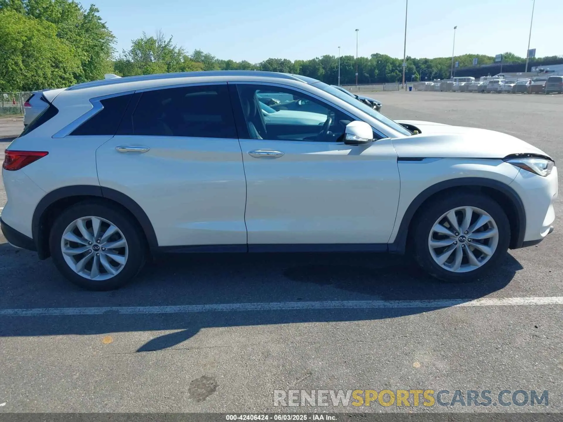 13 Photograph of a damaged car 3PCAJ5M32KF119272 INFINITI QX50 2019