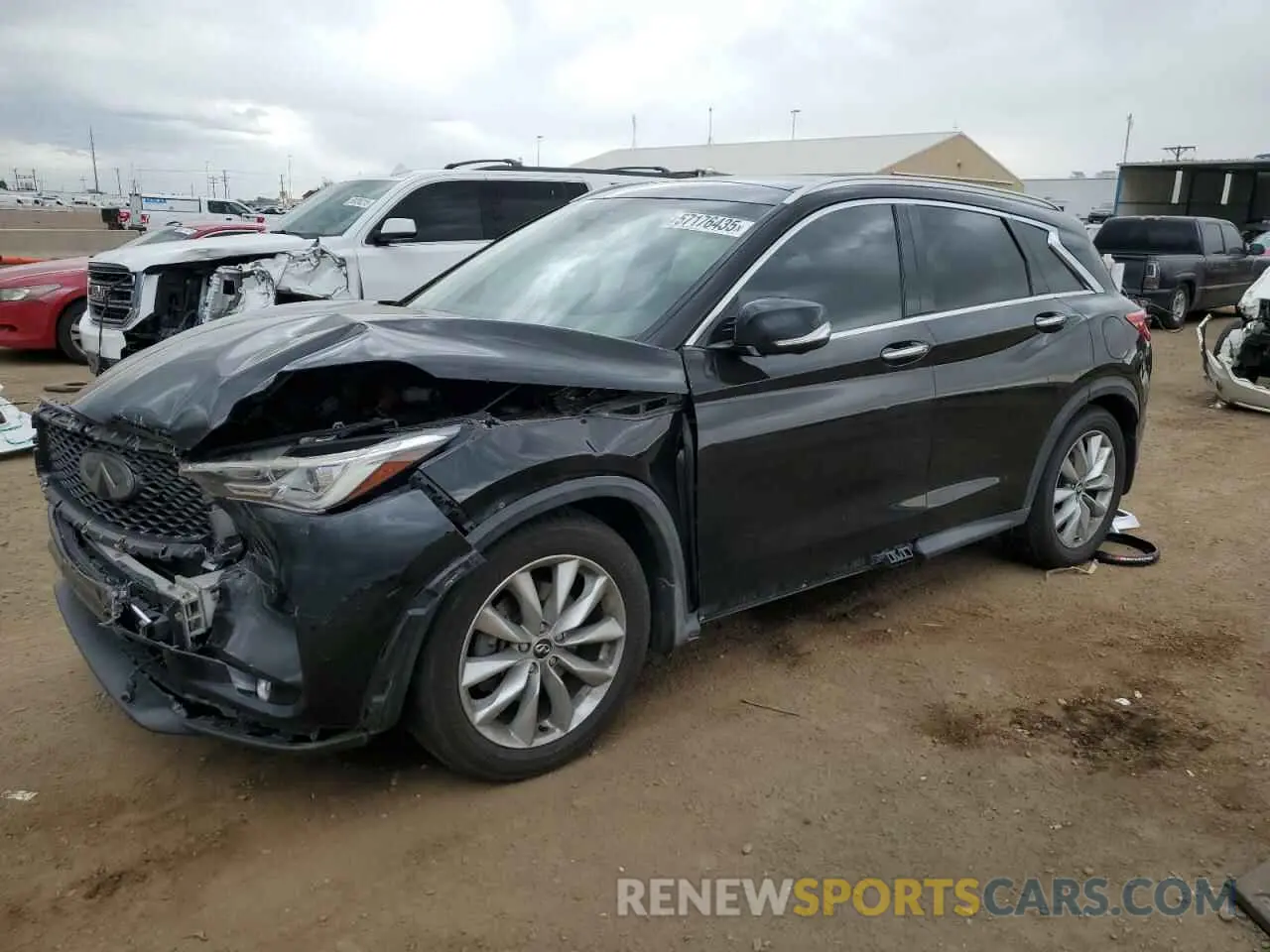 1 Фотография поврежденного автомобиля 3PCAJ5M33KF107793 INFINITI QX50 2019