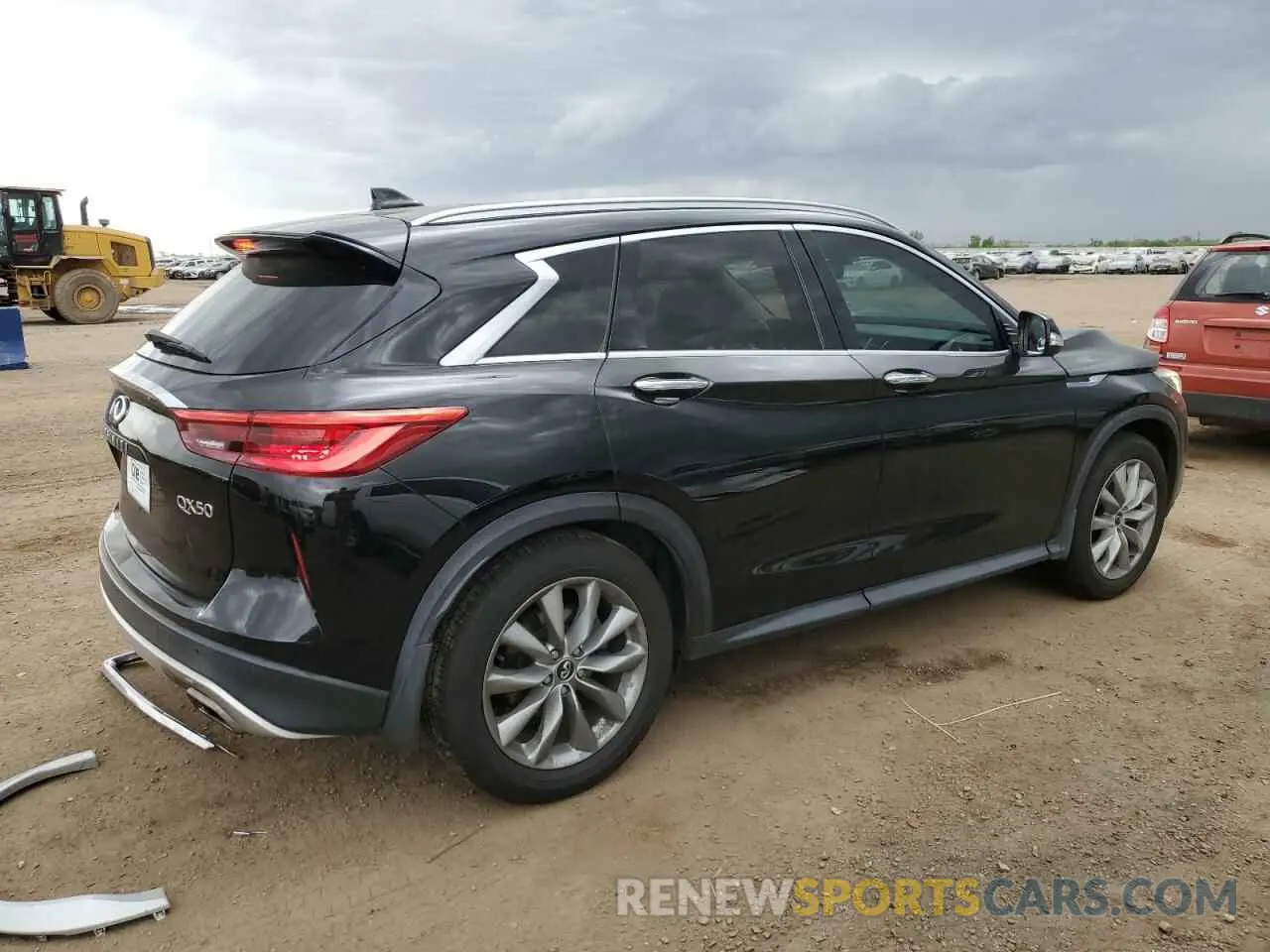 3 Фотография поврежденного автомобиля 3PCAJ5M33KF107793 INFINITI QX50 2019