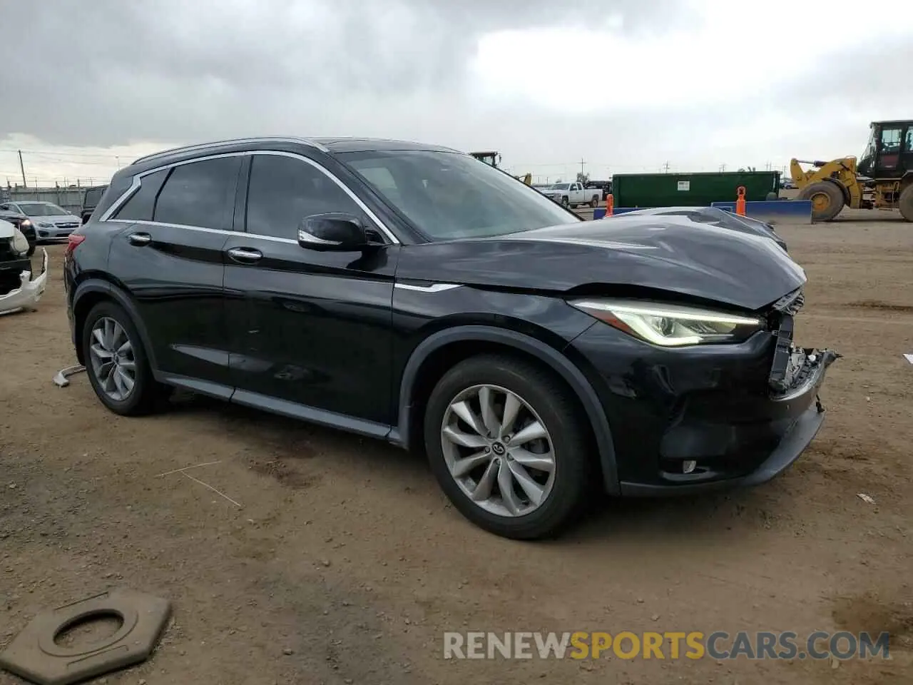 4 Фотография поврежденного автомобиля 3PCAJ5M33KF107793 INFINITI QX50 2019