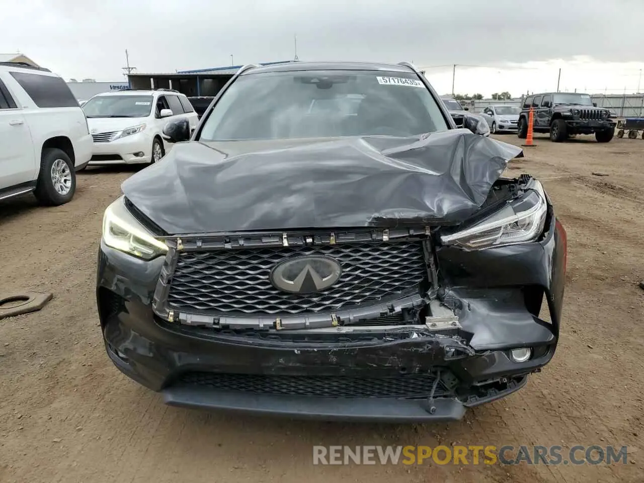 5 Фотография поврежденного автомобиля 3PCAJ5M33KF107793 INFINITI QX50 2019