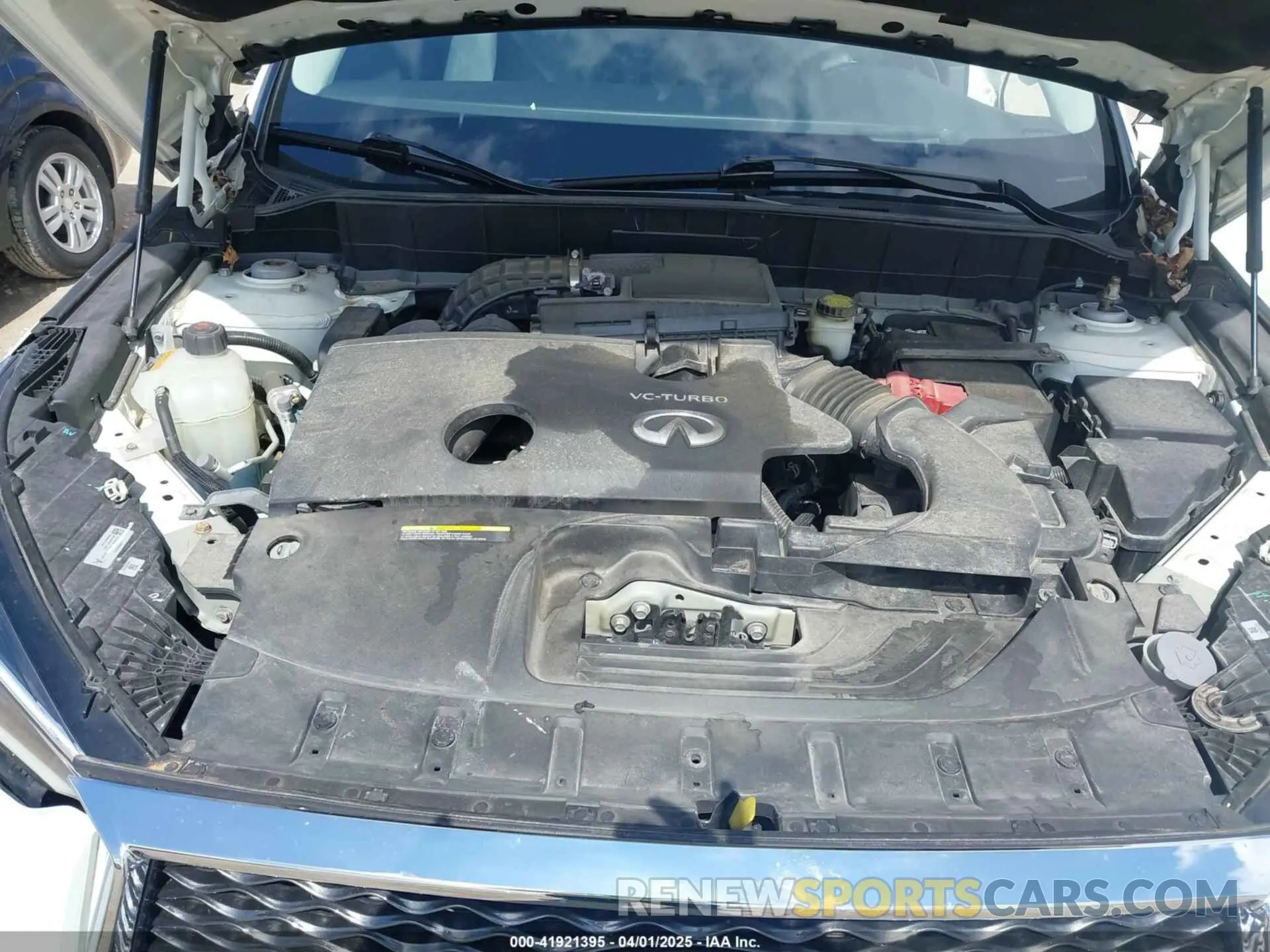 10 Photograph of a damaged car 3PCAJ5M33KF119894 INFINITI QX50 2019