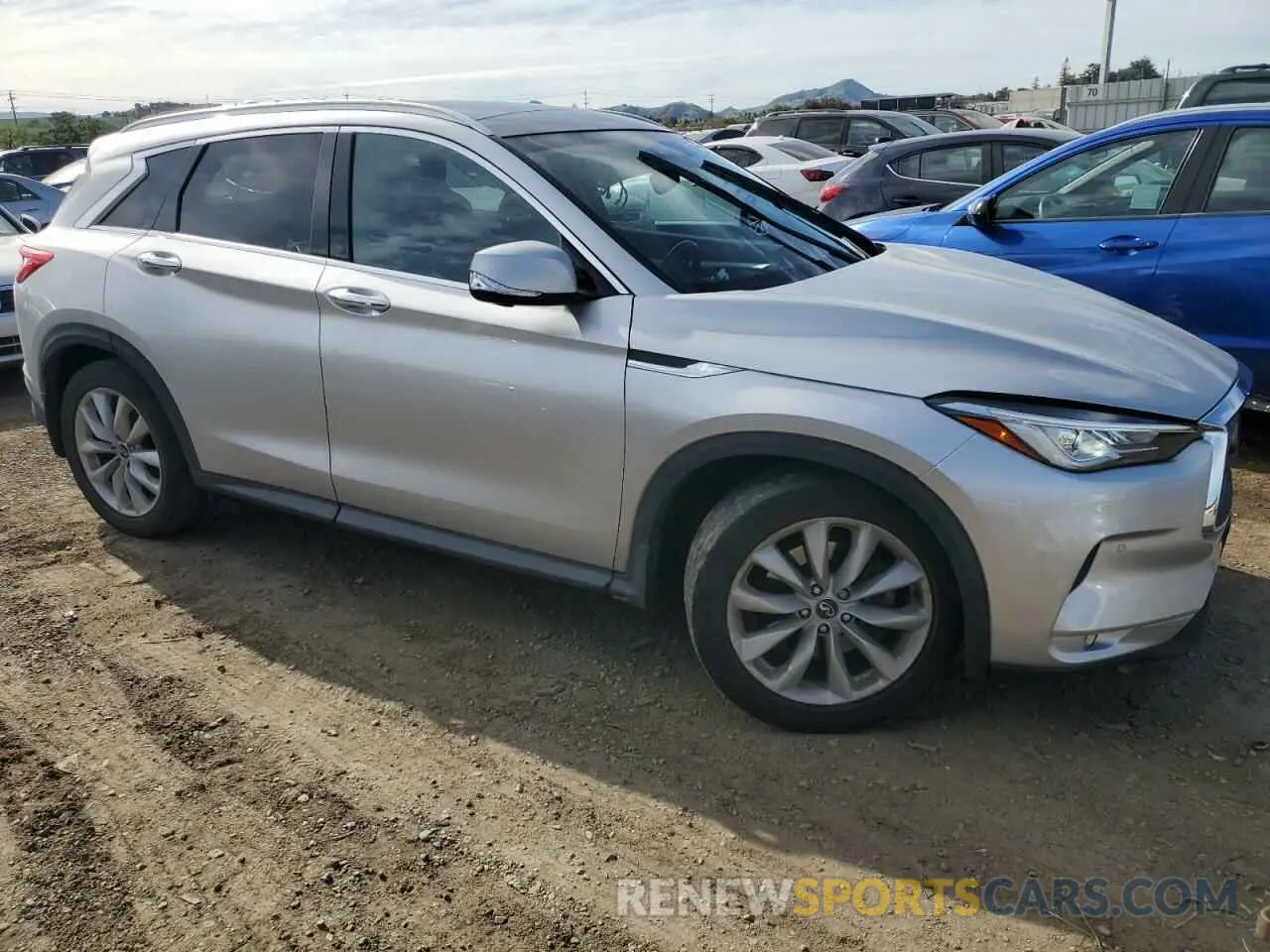 4 Фотография поврежденного автомобиля 3PCAJ5M33KF124142 INFINITI QX50 2019