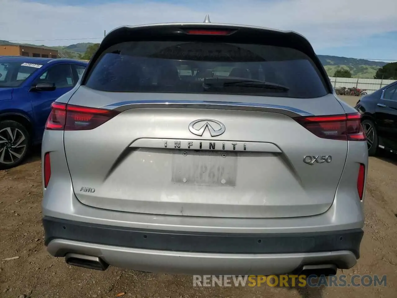 6 Фотография поврежденного автомобиля 3PCAJ5M33KF124142 INFINITI QX50 2019