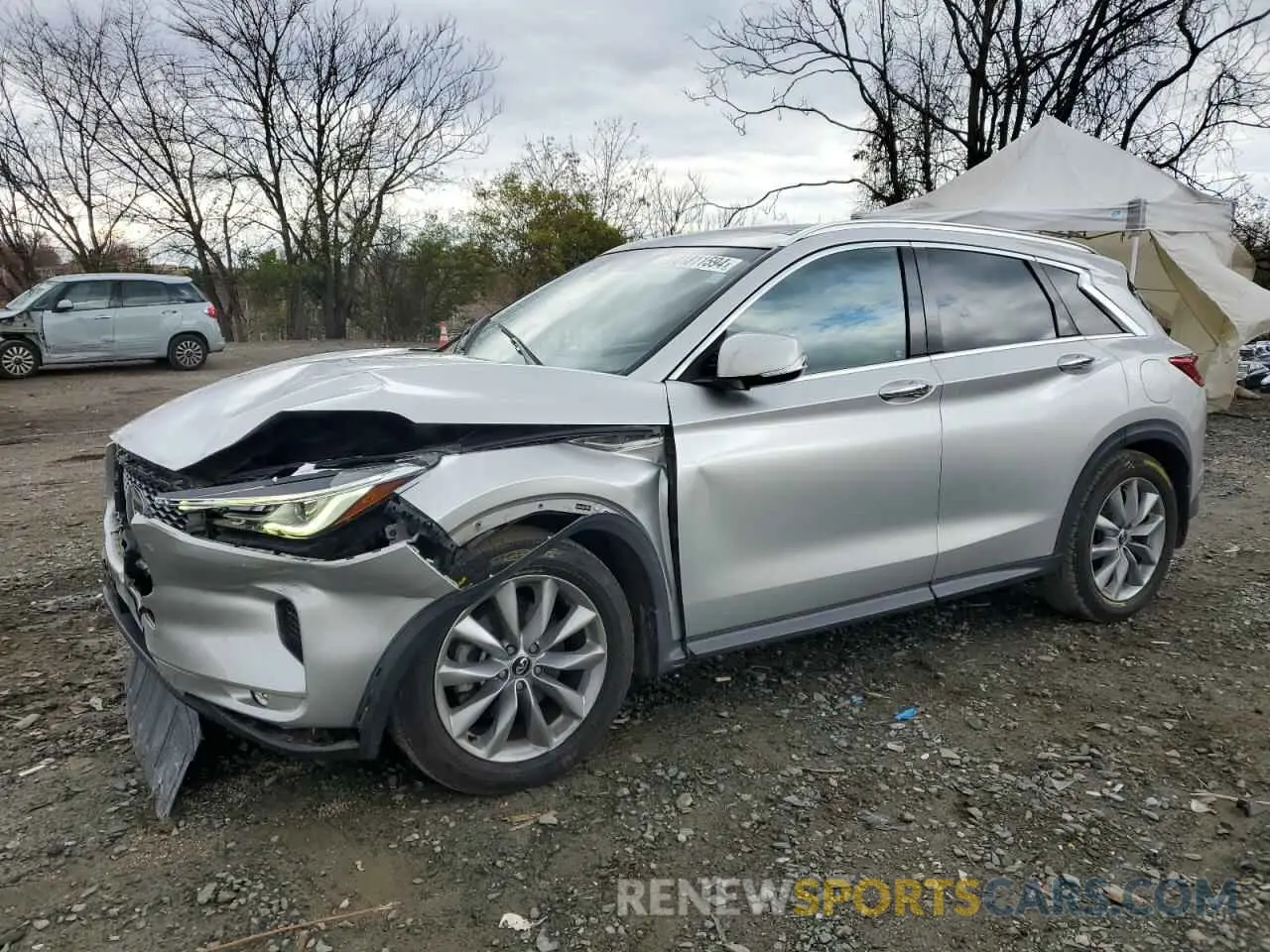 1 Фотография поврежденного автомобиля 3PCAJ5M33KF146819 INFINITI QX50 2019
