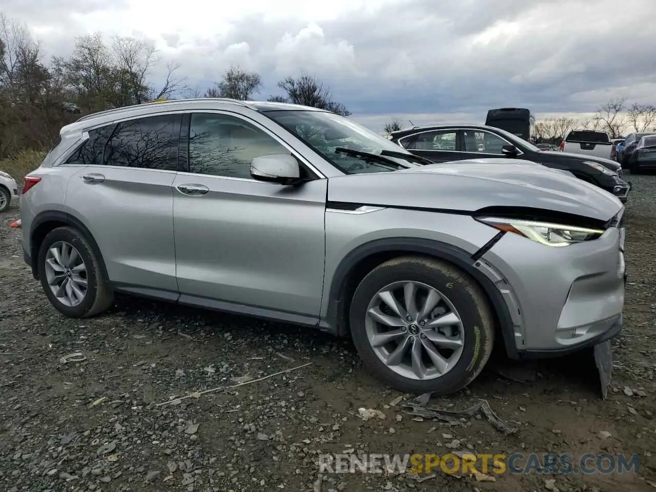 4 Фотография поврежденного автомобиля 3PCAJ5M33KF146819 INFINITI QX50 2019