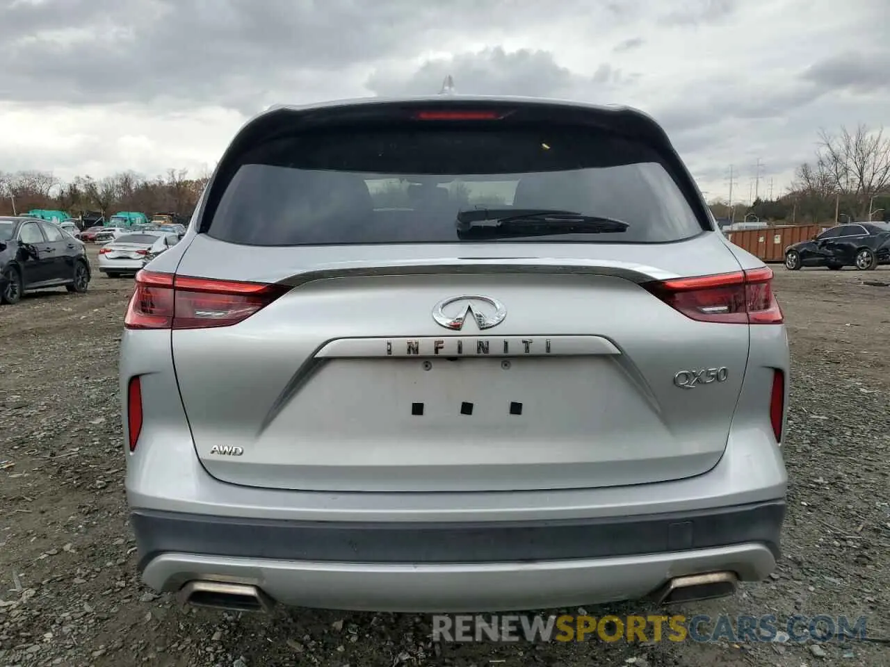 6 Фотография поврежденного автомобиля 3PCAJ5M33KF146819 INFINITI QX50 2019