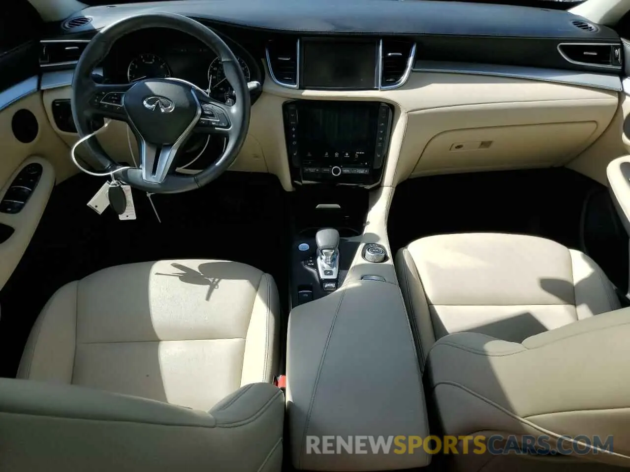 8 Фотография поврежденного автомобиля 3PCAJ5M34KF121377 INFINITI QX50 2019