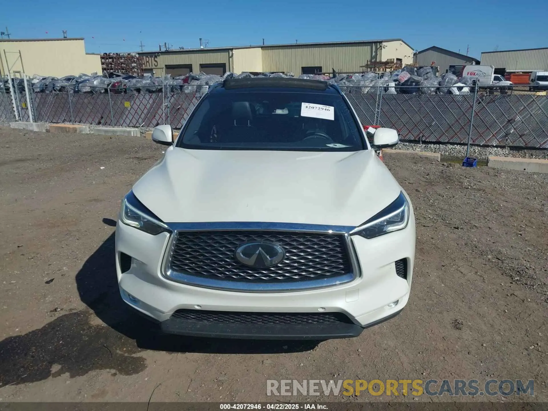 12 Photograph of a damaged car 3PCAJ5M35KF120657 INFINITI QX50 2019