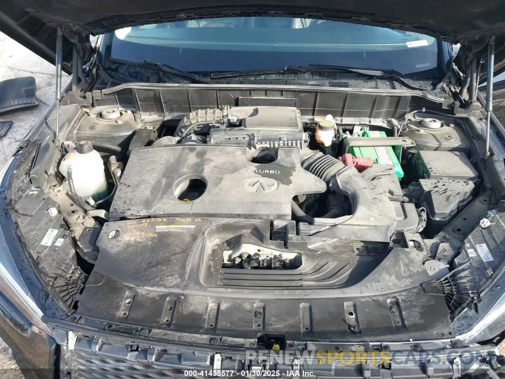 10 Фотография поврежденного автомобиля 3PCAJ5M35KF125390 INFINITI QX50 2019