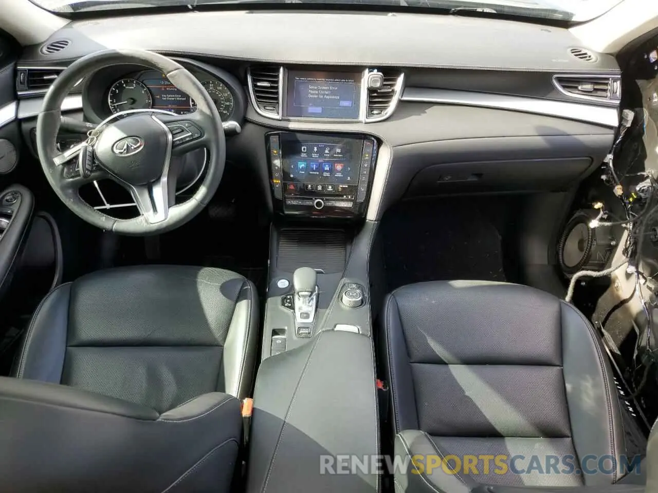 8 Photograph of a damaged car 3PCAJ5M35KF144618 INFINITI QX50 2019