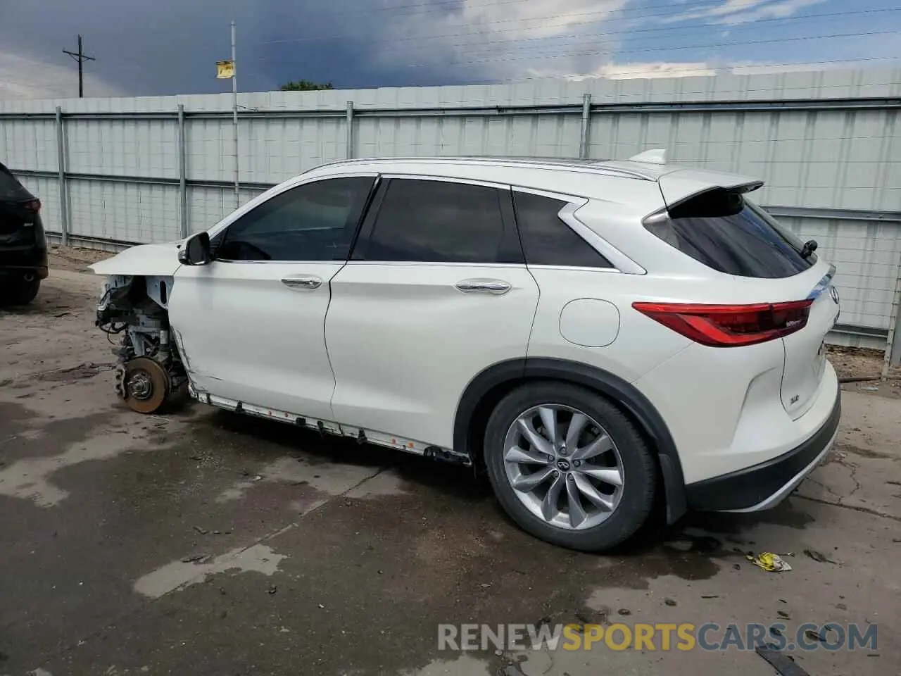 2 Фотография поврежденного автомобиля 3PCAJ5M36KF127679 INFINITI QX50 2019