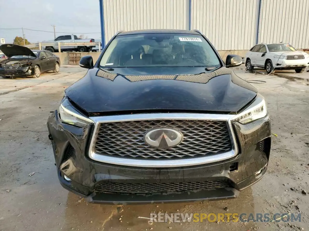5 Photograph of a damaged car 3PCAJ5M36KF137225 INFINITI QX50 2019