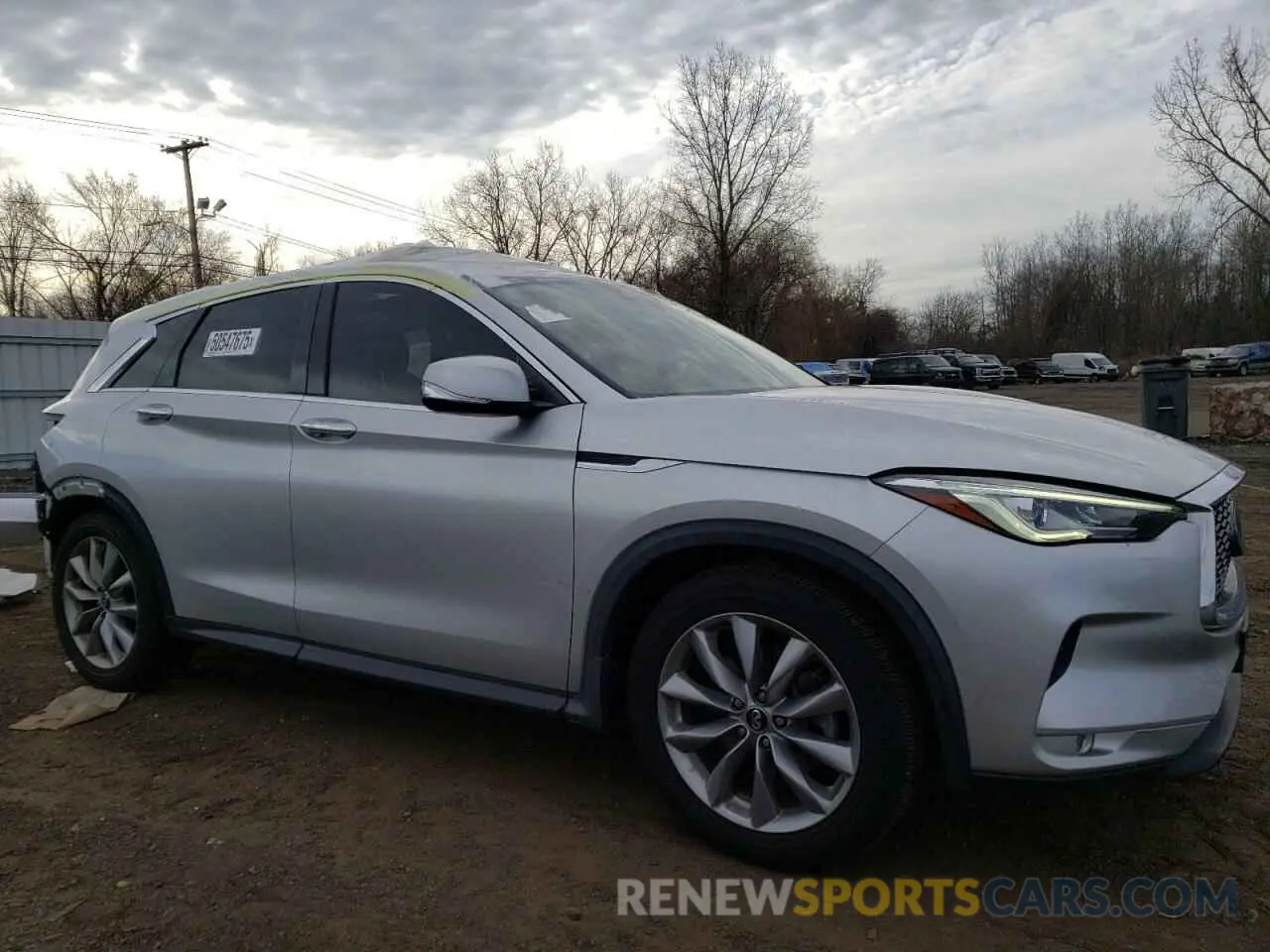 4 Фотография поврежденного автомобиля 3PCAJ5M36KF148256 INFINITI QX50 2019