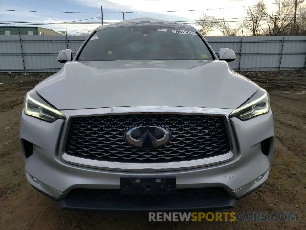 5 Фотография поврежденного автомобиля 3PCAJ5M36KF148256 INFINITI QX50 2019
