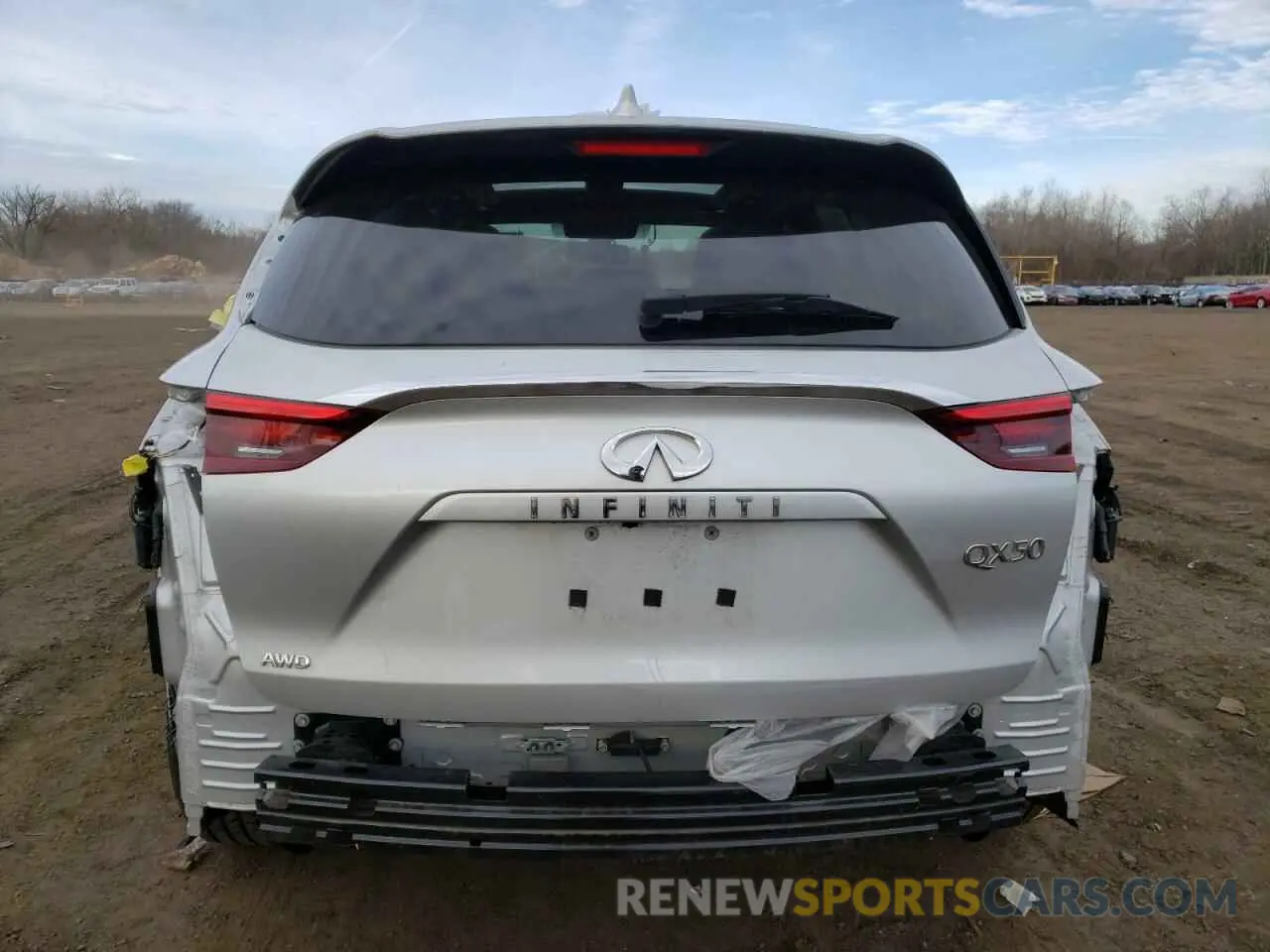 6 Фотография поврежденного автомобиля 3PCAJ5M36KF148256 INFINITI QX50 2019