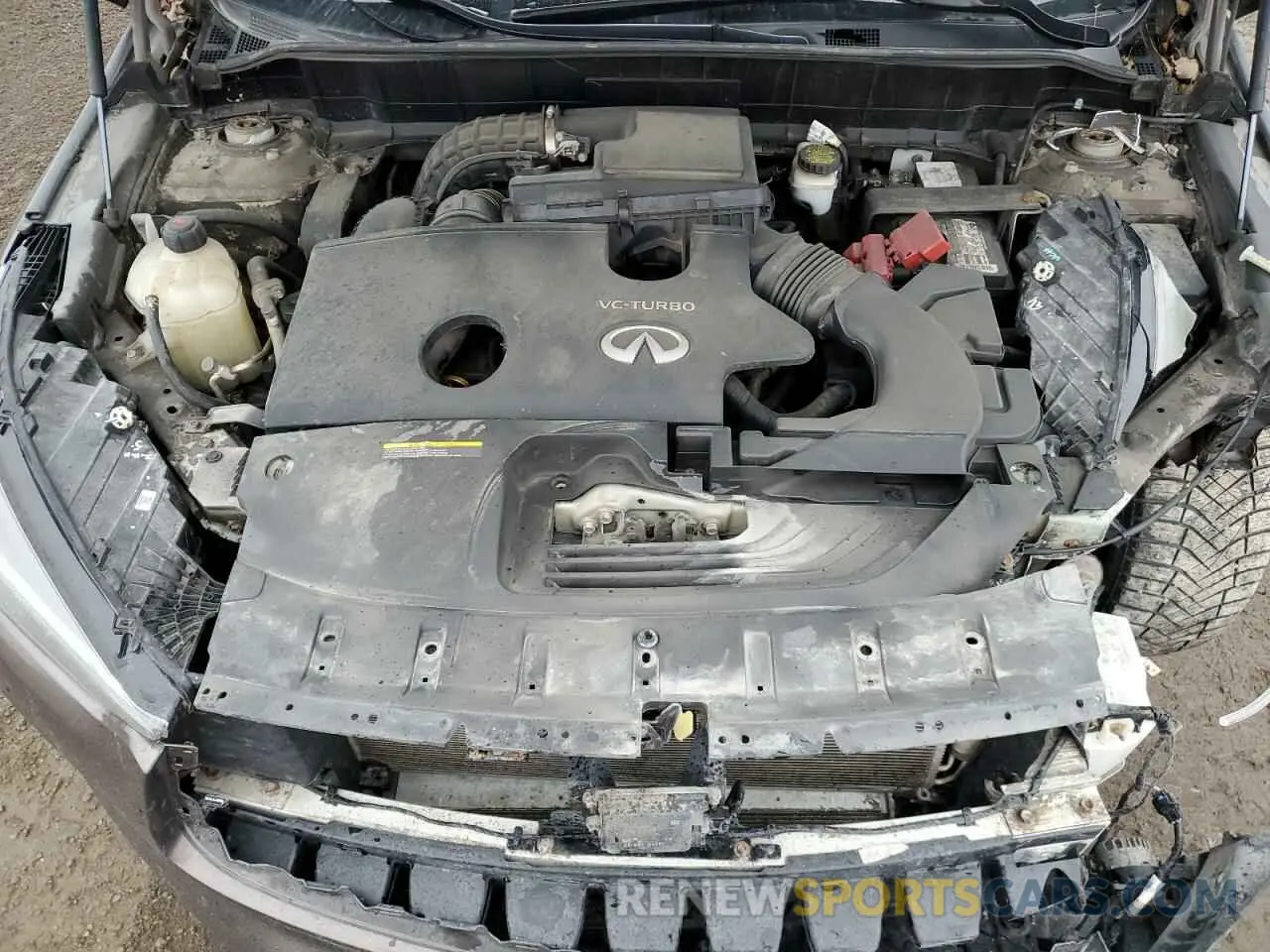 11 Photograph of a damaged car 3PCAJ5M37KF108445 INFINITI QX50 2019