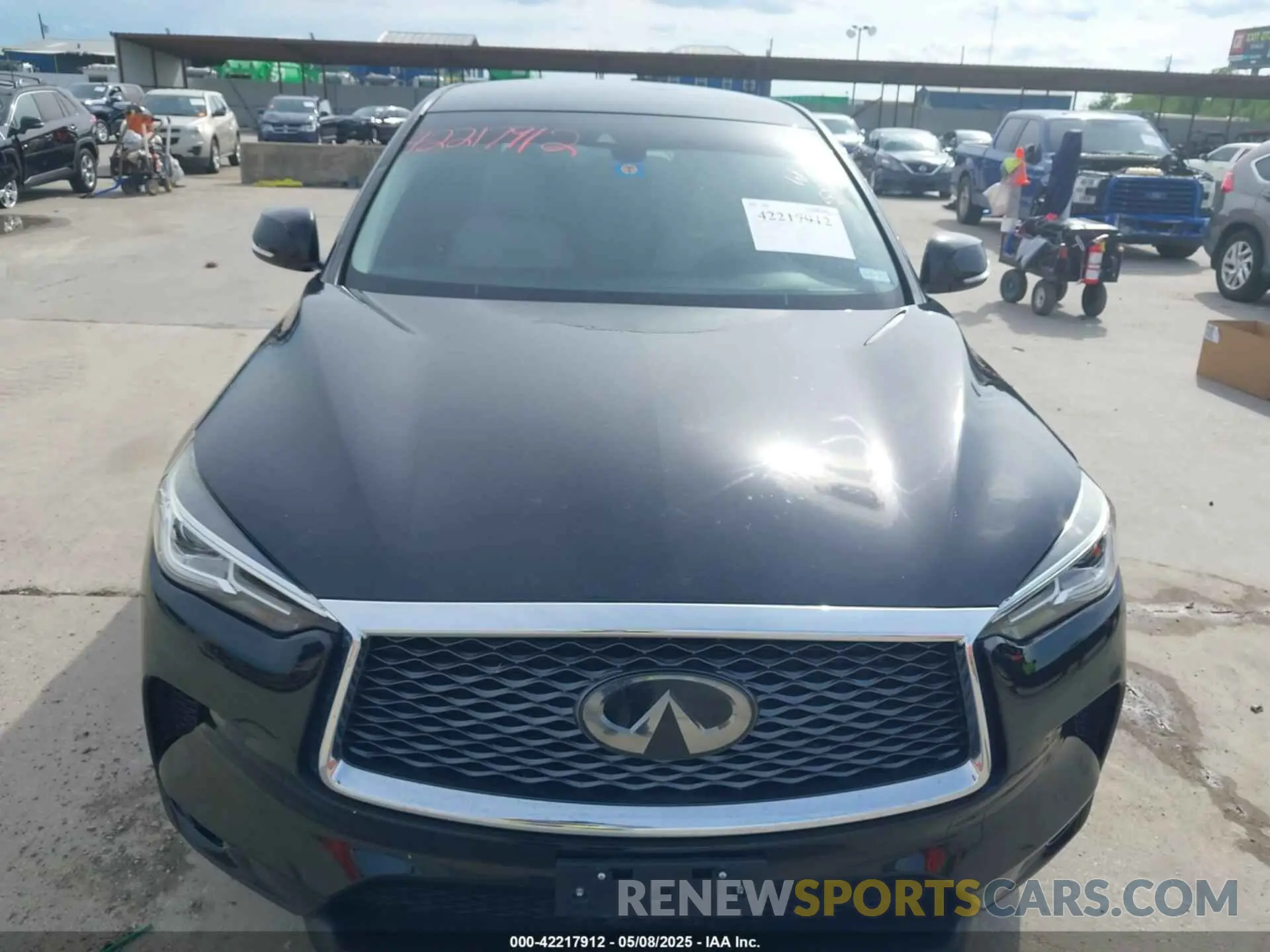 6 Photograph of a damaged car 3PCAJ5M37KF109899 INFINITI QX50 2019