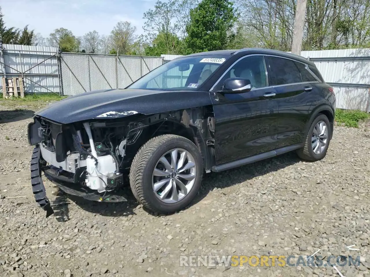 1 Фотография поврежденного автомобиля 3PCAJ5M37KF129859 INFINITI QX50 2019