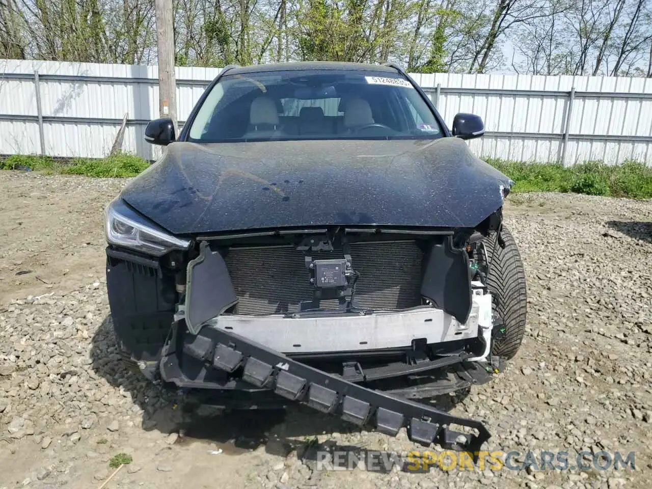 5 Фотография поврежденного автомобиля 3PCAJ5M37KF129859 INFINITI QX50 2019