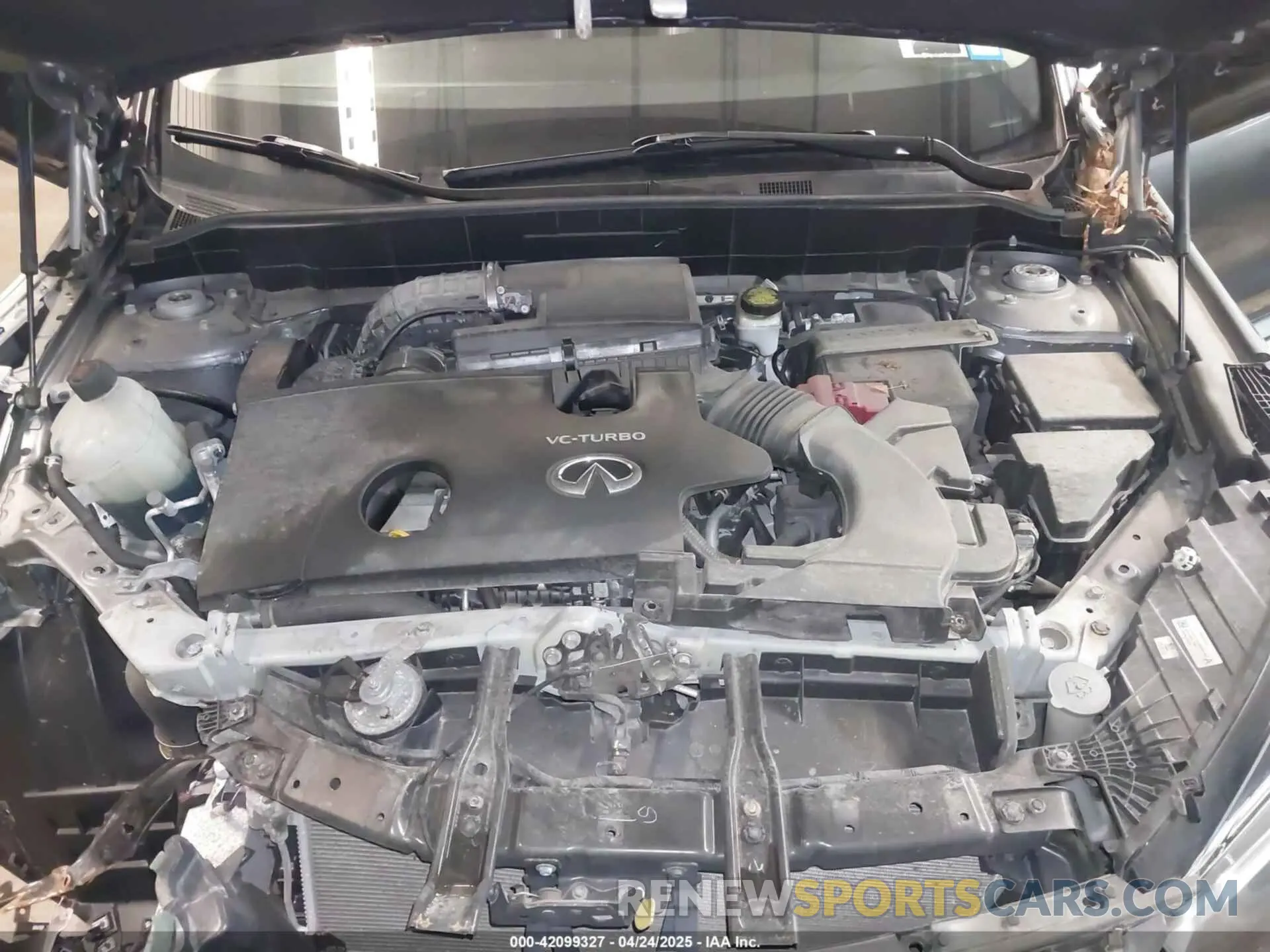 10 Фотография поврежденного автомобиля 3PCAJ5M37KF141381 INFINITI QX50 2019