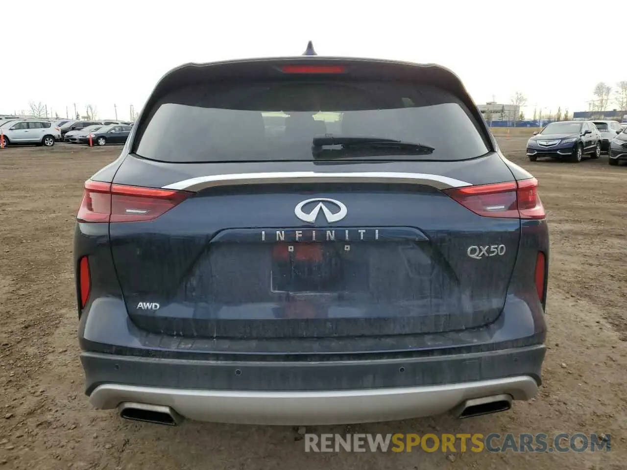 6 Фотография поврежденного автомобиля 3PCAJ5M37KF141851 INFINITI QX50 2019