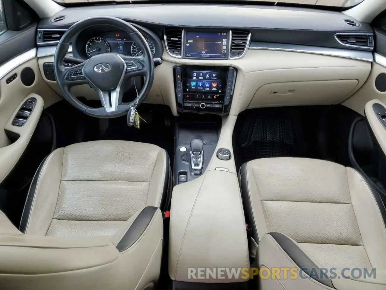 8 Фотография поврежденного автомобиля 3PCAJ5M37KF141851 INFINITI QX50 2019