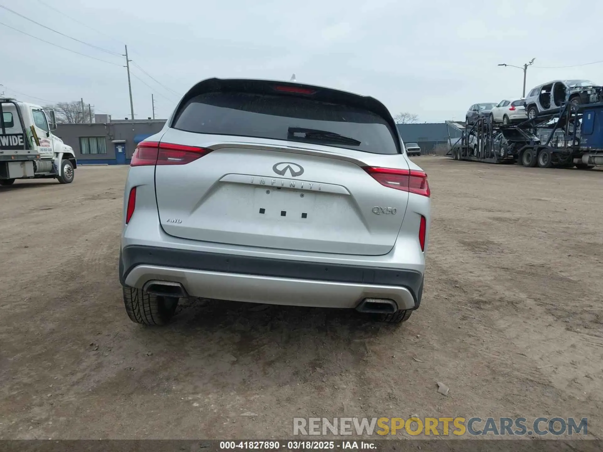 15 Фотография поврежденного автомобиля 3PCAJ5M37KF143597 INFINITI QX50 2019