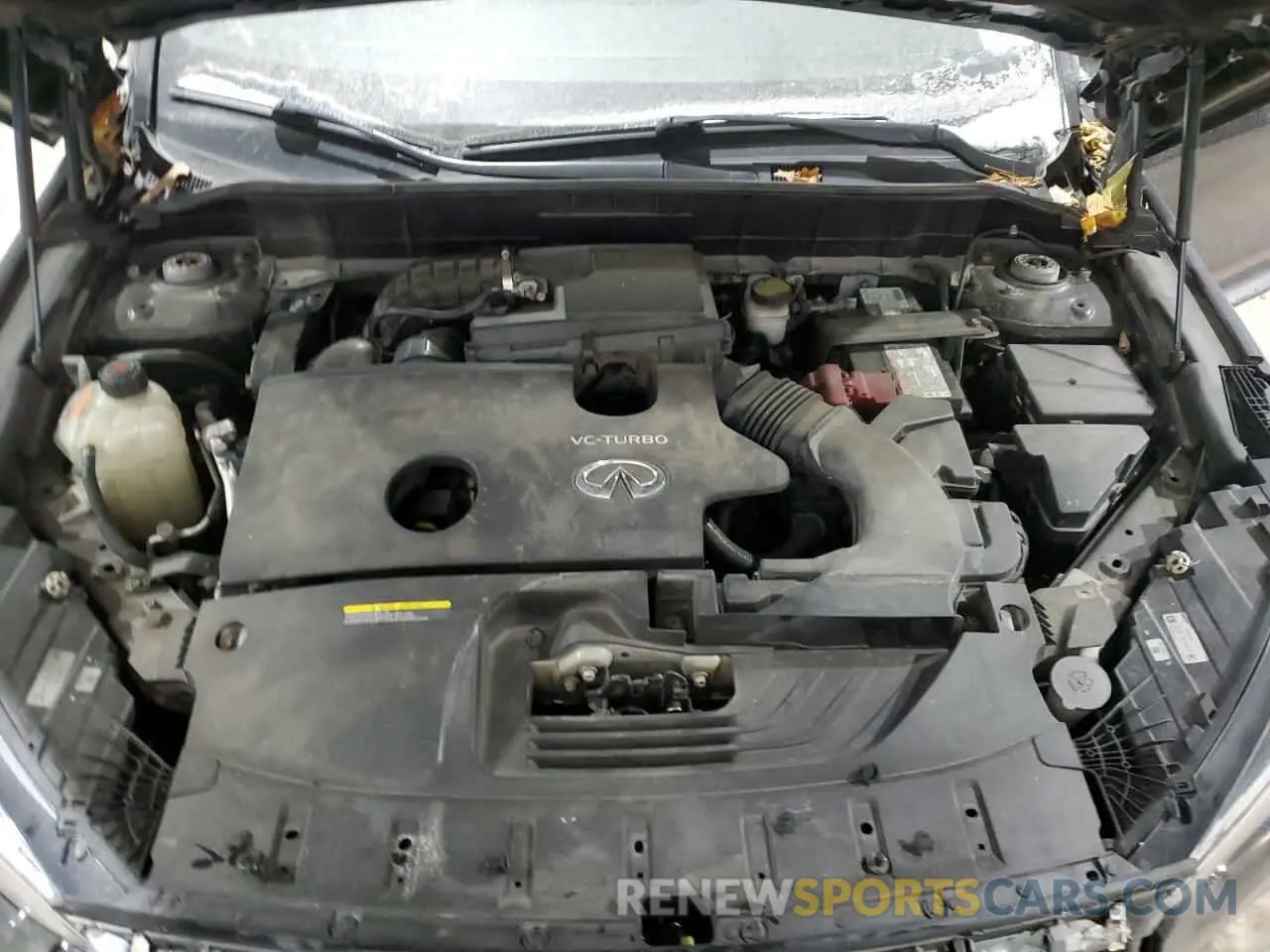 14 Photograph of a damaged car 3PCAJ5M38KF103867 INFINITI QX50 2019