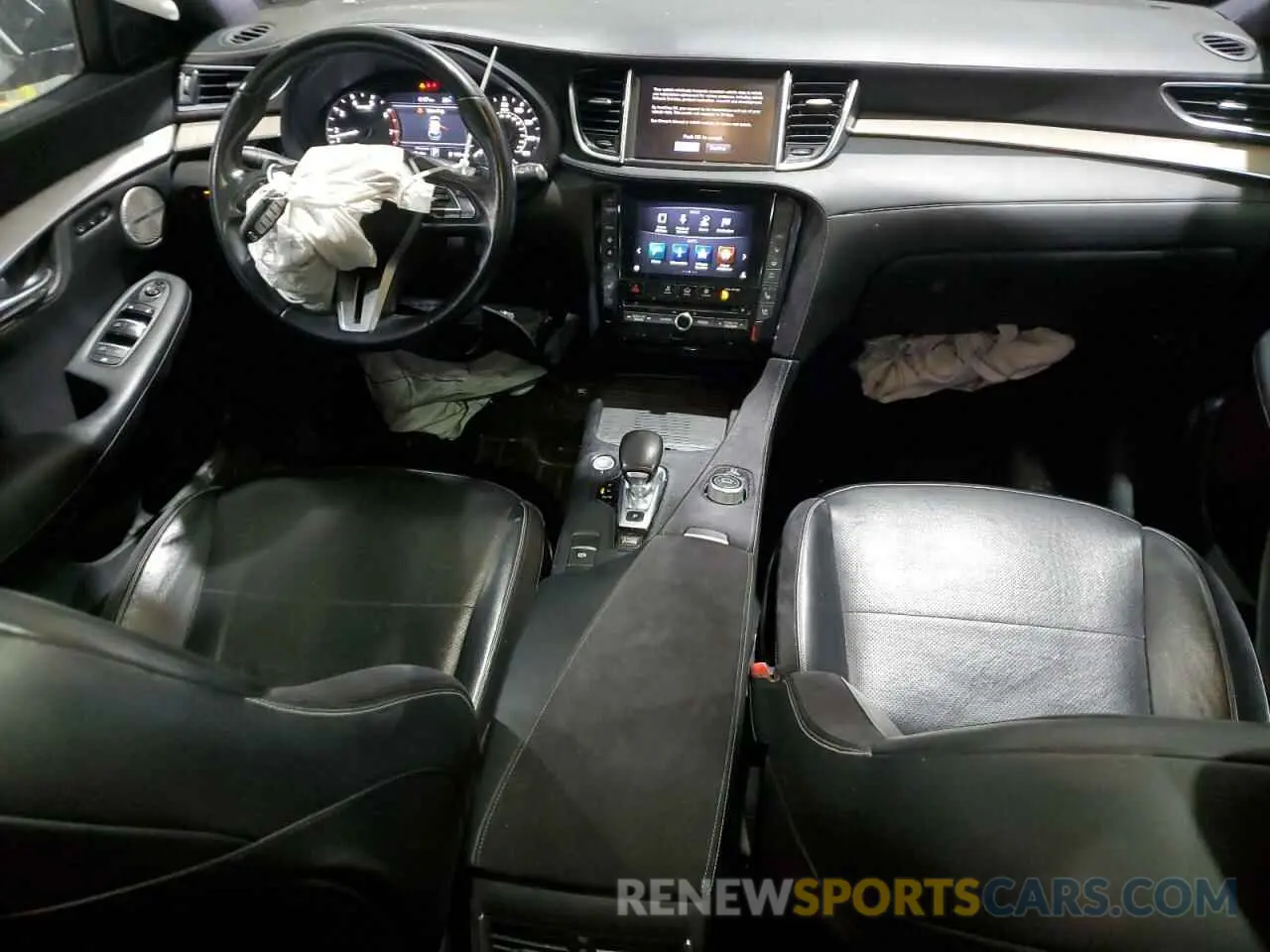 8 Photograph of a damaged car 3PCAJ5M38KF103867 INFINITI QX50 2019