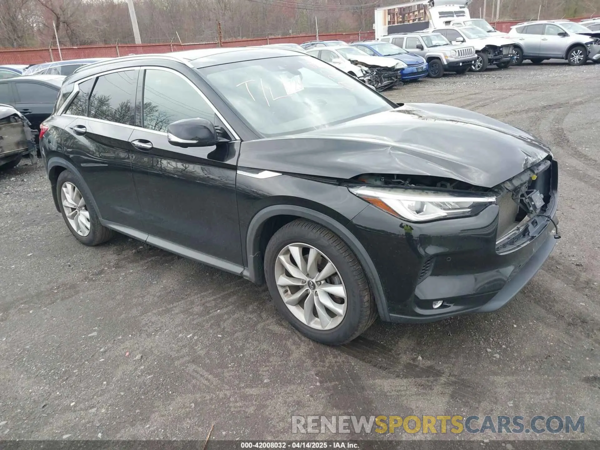 1 Фотография поврежденного автомобиля 3PCAJ5M38KF116554 INFINITI QX50 2019