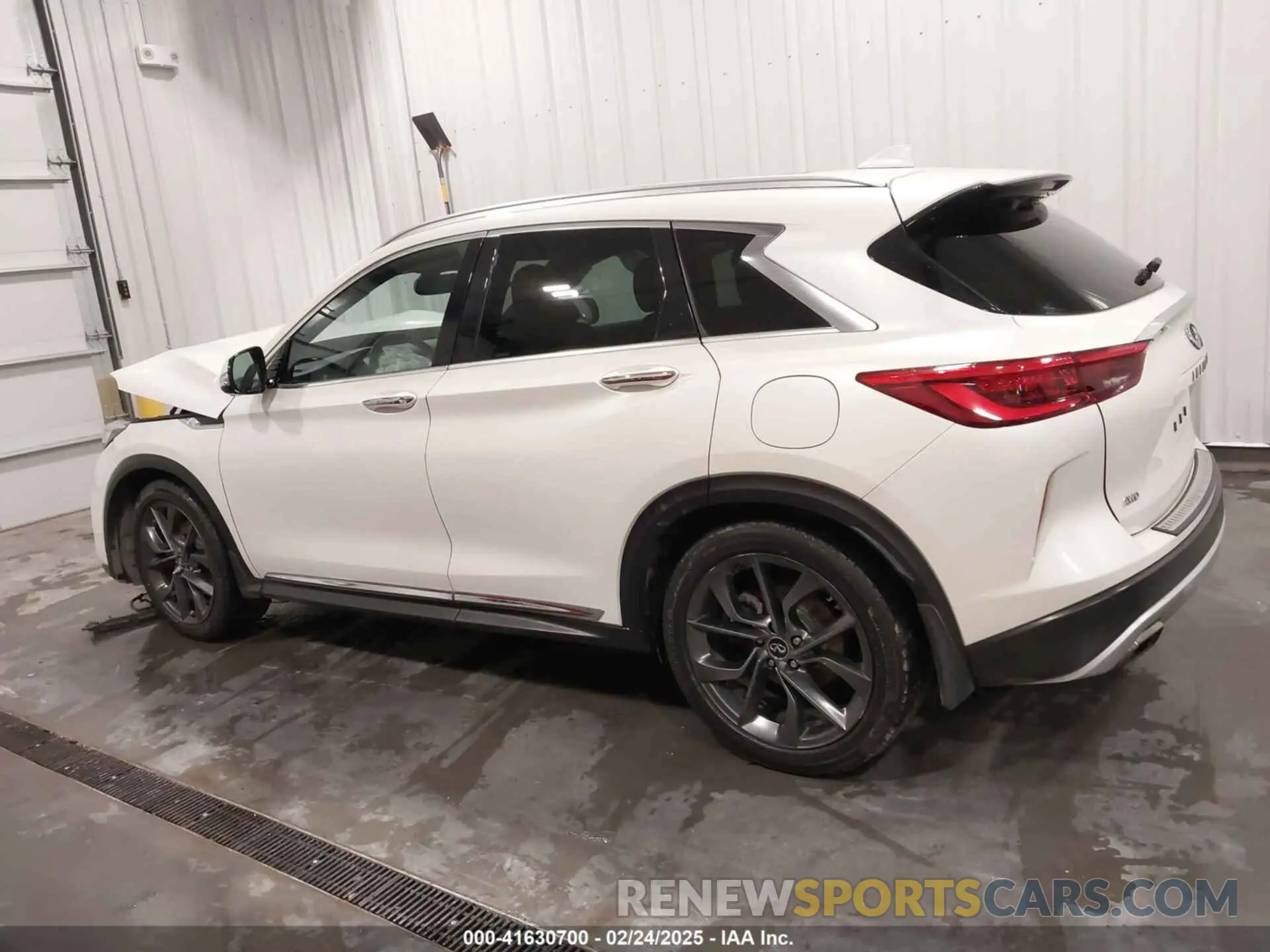 14 Photograph of a damaged car 3PCAJ5M38KF117624 INFINITI QX50 2019