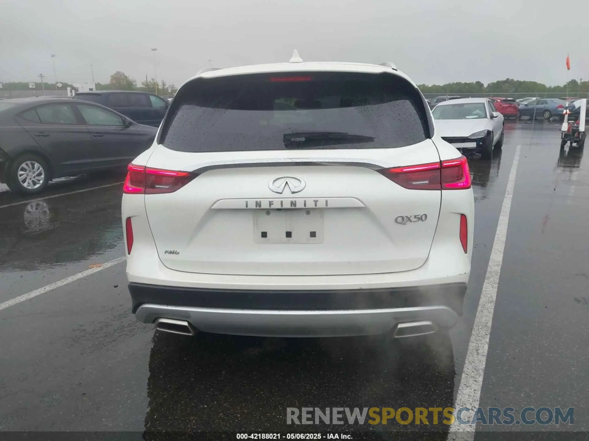 16 Photograph of a damaged car 3PCAJ5M38KF135590 INFINITI QX50 2019