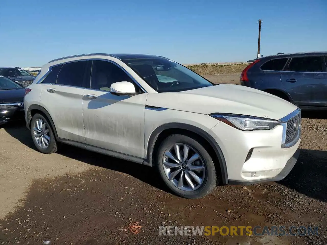 4 Фотография поврежденного автомобиля 3PCAJ5M38KF146735 INFINITI QX50 2019