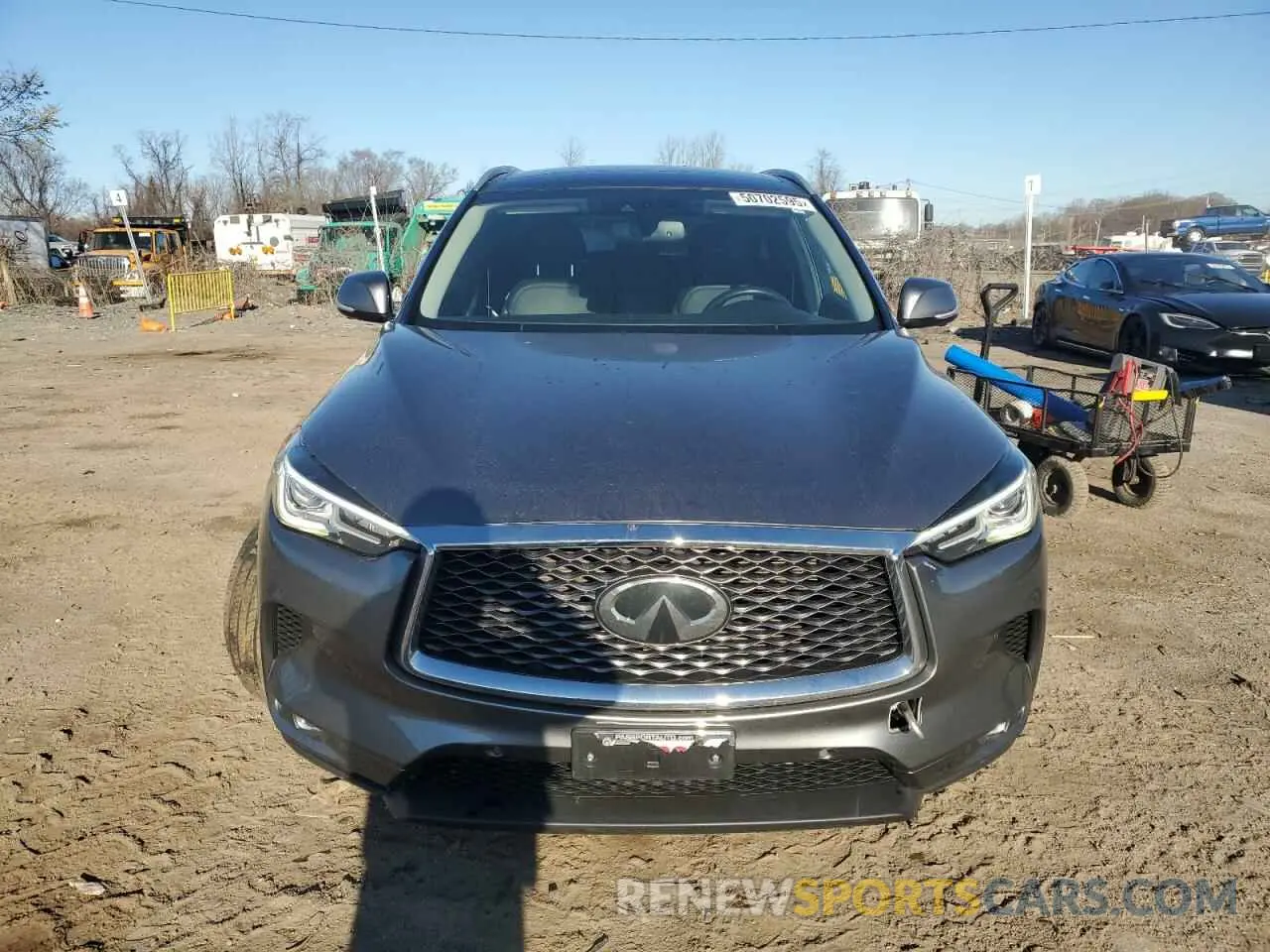 5 Фотография поврежденного автомобиля 3PCAJ5M39KF117065 INFINITI QX50 2019