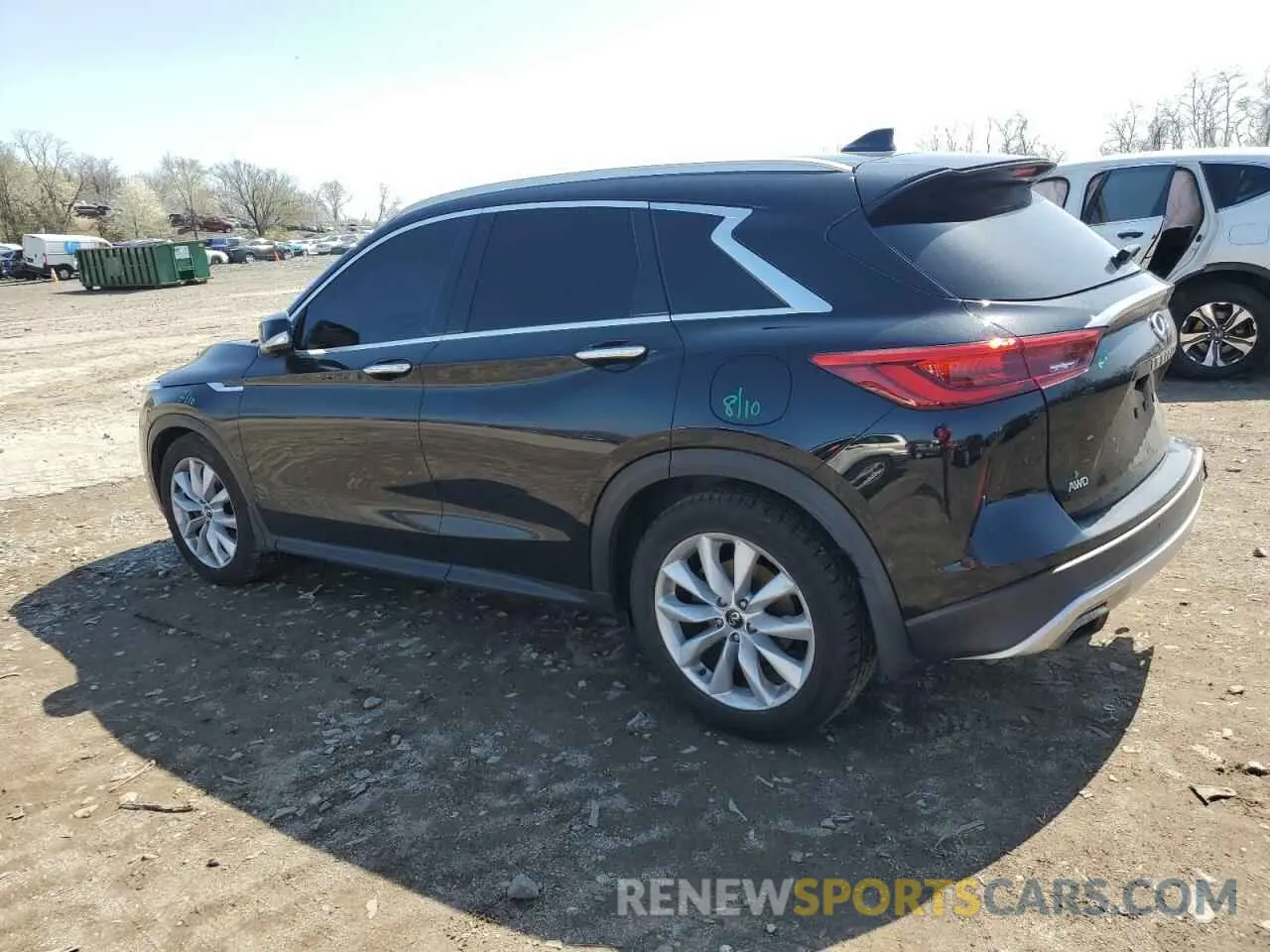 2 Фотография поврежденного автомобиля 3PCAJ5M39KF119026 INFINITI QX50 2019