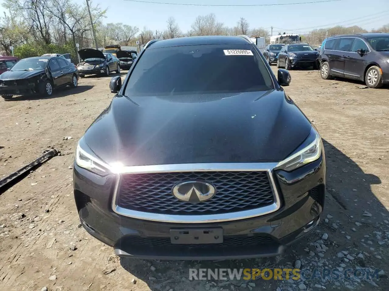 5 Фотография поврежденного автомобиля 3PCAJ5M39KF119026 INFINITI QX50 2019