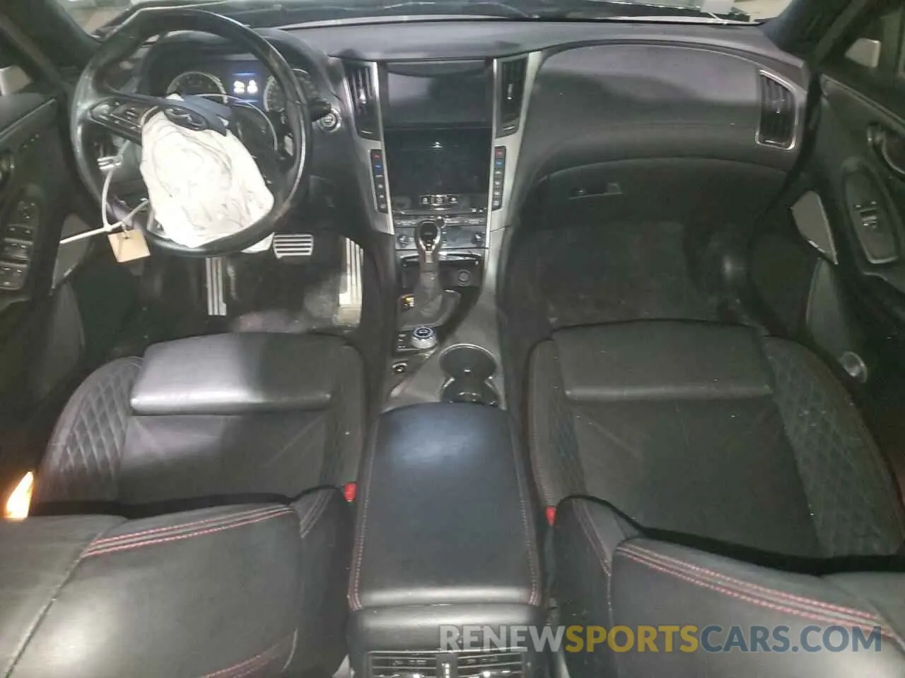 8 Photograph of a damaged car JN1FV7AR8KM830418 INFINITI QX50 2019