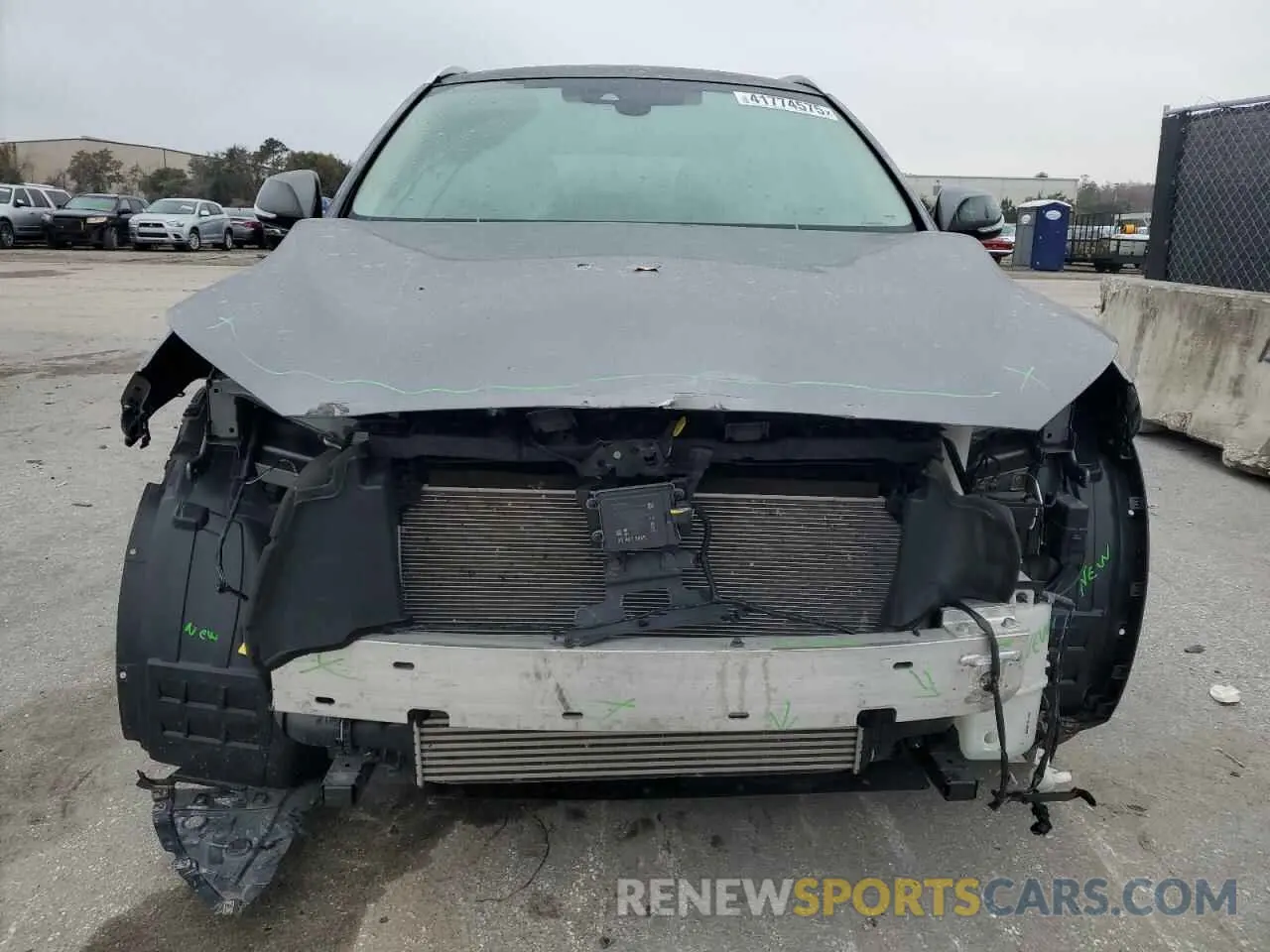 5 Photograph of a damaged car 3PCAJ5M10LF117018 INFINITI QX50 2020