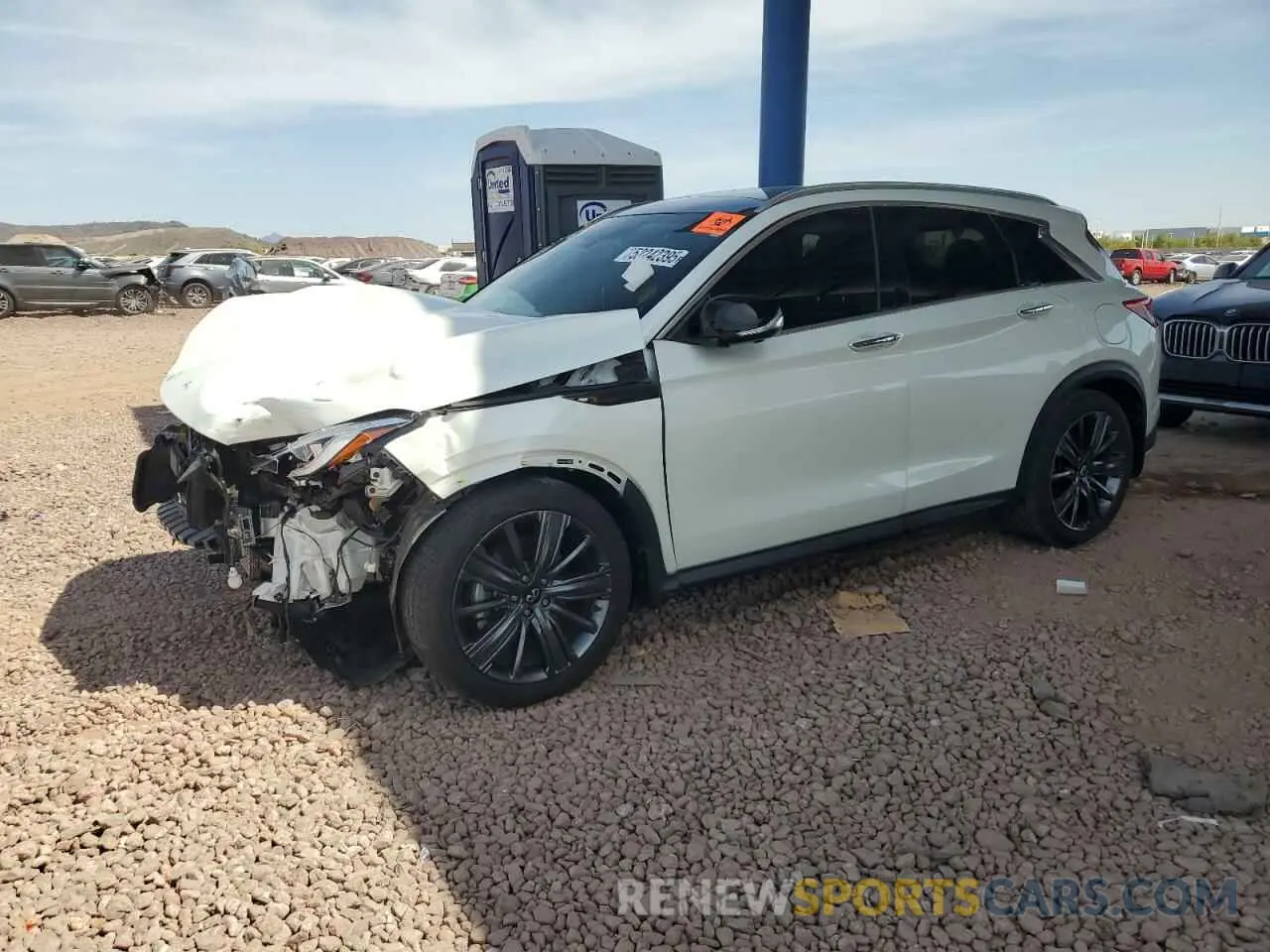 1 Фотография поврежденного автомобиля 3PCAJ5M10LF119951 INFINITI QX50 2020