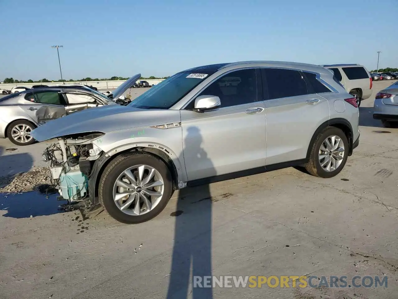 1 Фотография поврежденного автомобиля 3PCAJ5M10LF120954 INFINITI QX50 2020