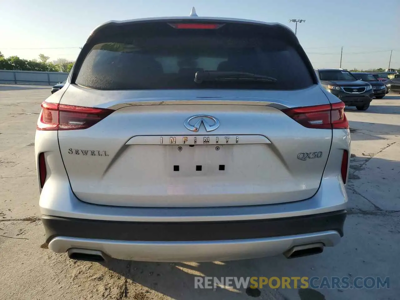 6 Фотография поврежденного автомобиля 3PCAJ5M10LF120954 INFINITI QX50 2020