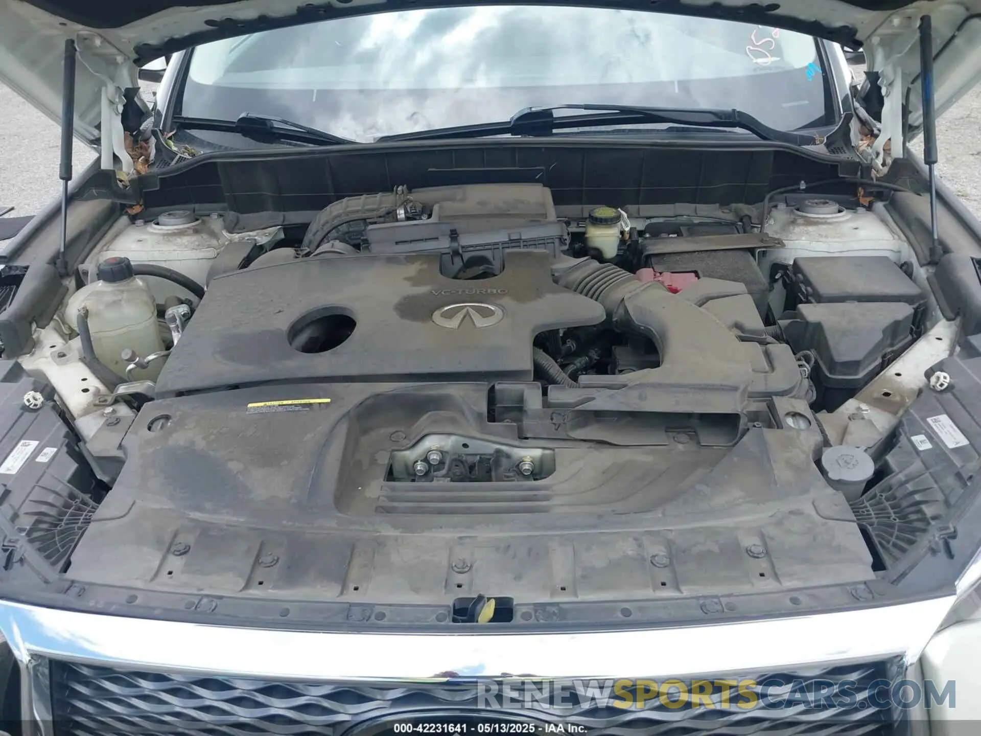10 Photograph of a damaged car 3PCAJ5M12LF100527 INFINITI QX50 2020