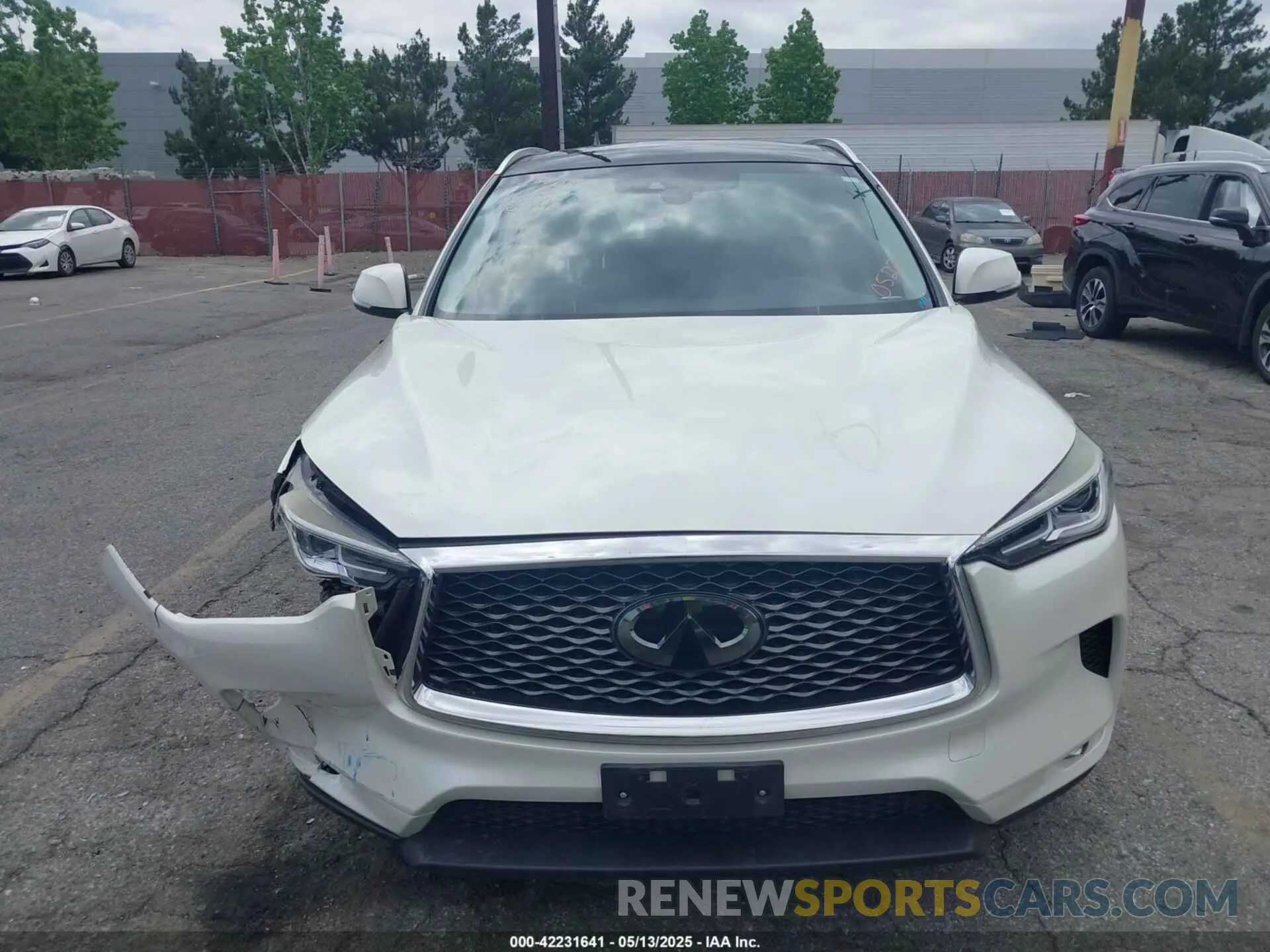 12 Photograph of a damaged car 3PCAJ5M12LF100527 INFINITI QX50 2020