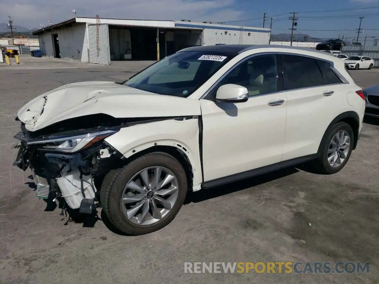 1 Фотография поврежденного автомобиля 3PCAJ5M12LF105226 INFINITI QX50 2020