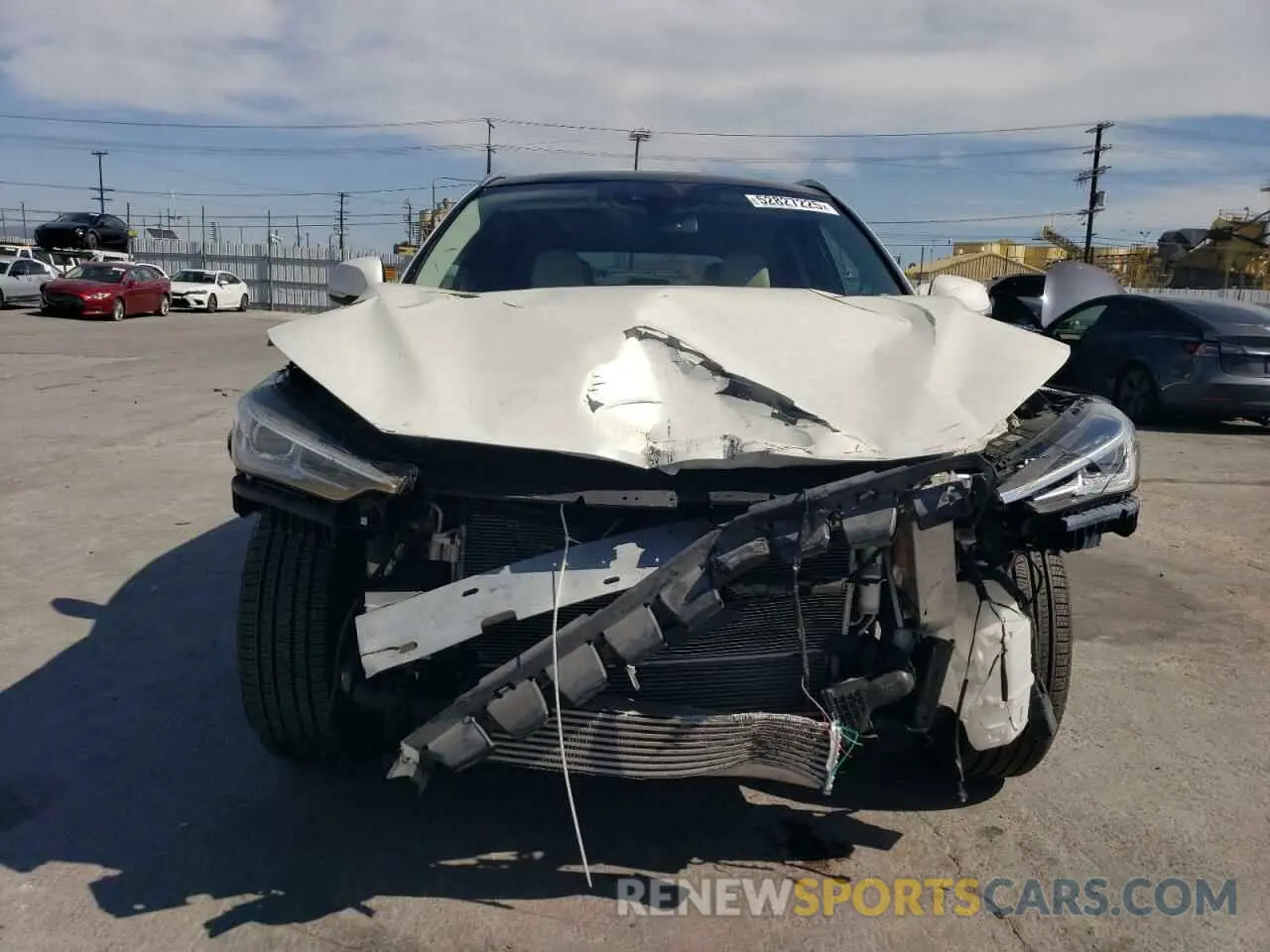 5 Фотография поврежденного автомобиля 3PCAJ5M12LF105226 INFINITI QX50 2020