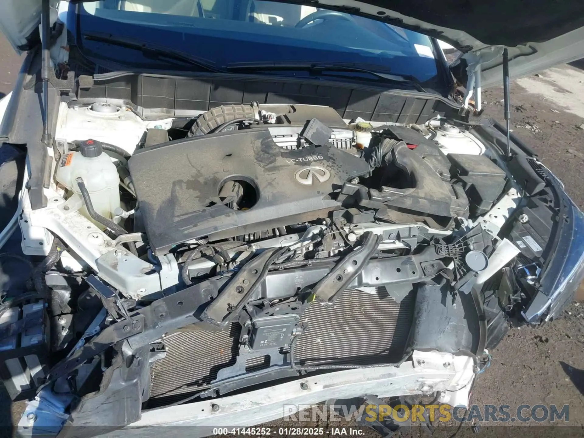 10 Photograph of a damaged car 3PCAJ5M12LF110250 INFINITI QX50 2020