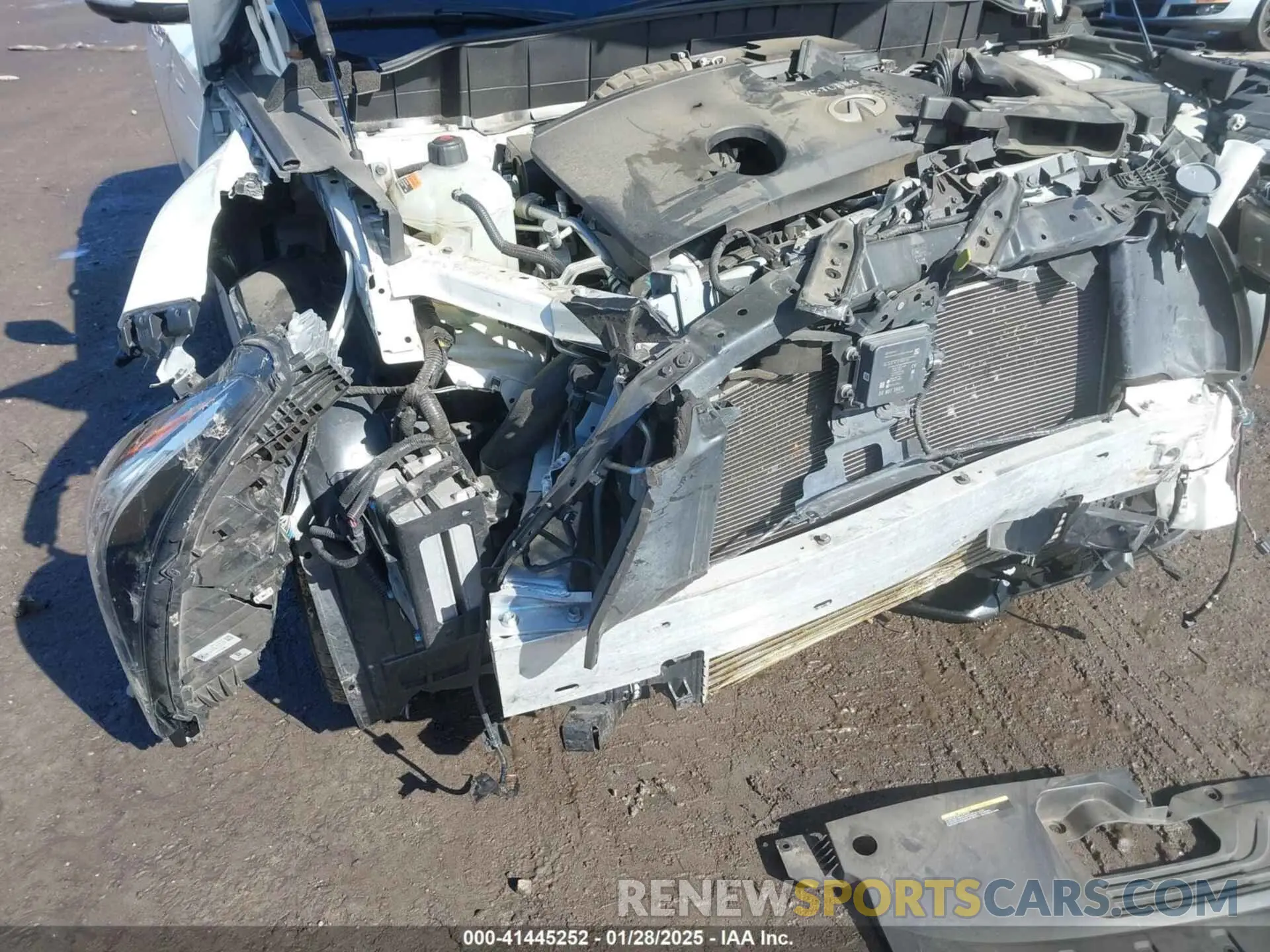 6 Photograph of a damaged car 3PCAJ5M12LF110250 INFINITI QX50 2020
